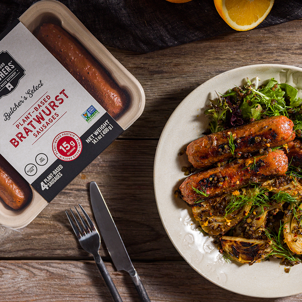 Vegan Fried Lentil & Sausage Bowl