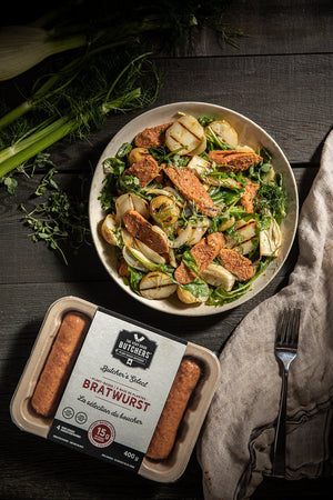 Bratwurst Sausages (Available on PlantX)