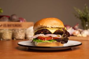 Flippin’ Good Burger (Available on PlantX)