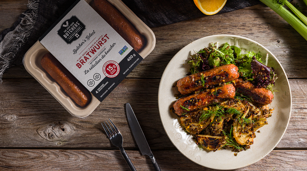 Vegan Fried Lentil & Sausage Bowl
