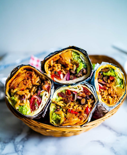 Jackfruit Burritos