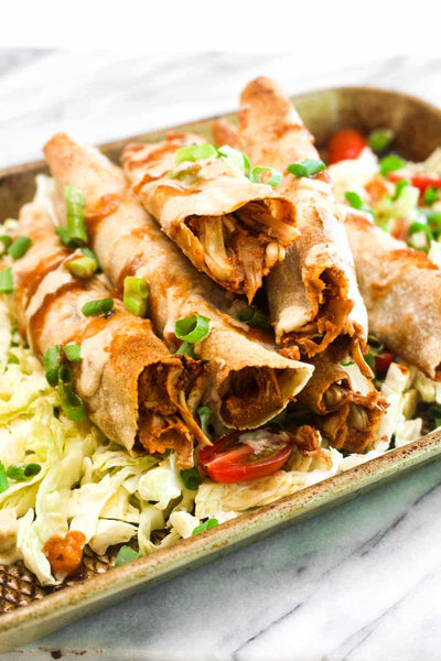 Jackfruit Taquitos