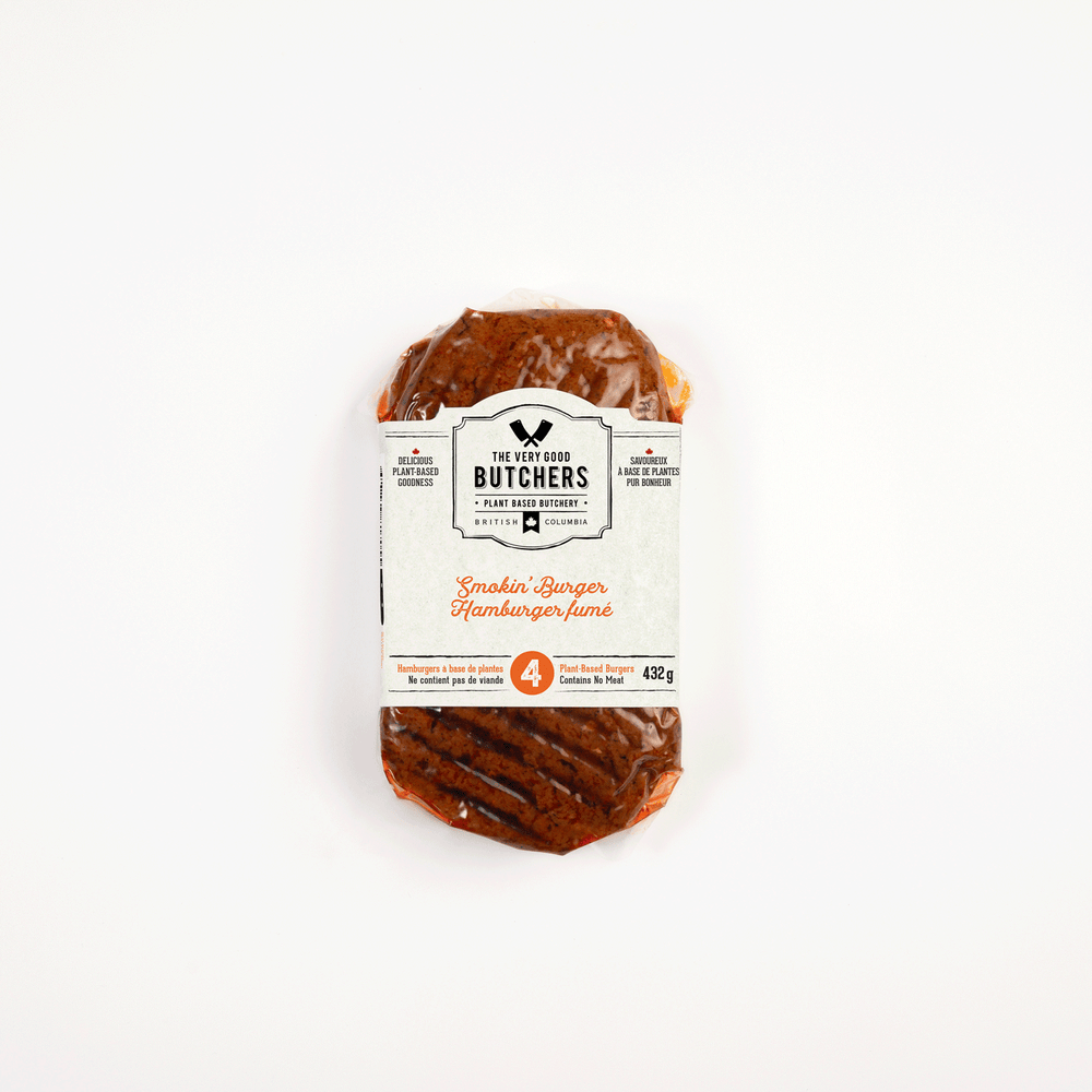 Ingredients: Onion, Wheat gluten, Water, Organic adzuki beans, Barley, Organic sunﬂower oil, Apple cider vinegar, Oats, Organic cane sugar, Salt, Organic garlic, Natural ﬂavours, Natural smoke ﬂavour, Herbs, Spices.