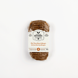 Our signature burger is a cruelty-free AAA Grade bean patty, loaded with organic veggies and spices including beets, carrots, old-fashioned mustard and tahi